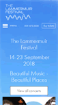 Mobile Screenshot of lammermuirfestival.co.uk